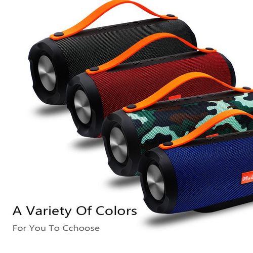Mj Bluetooth Speaker Wireless Portable Stereo Sound Big Power 10w System Mp3 Music Audio Aux With Mic For Android Iphone
