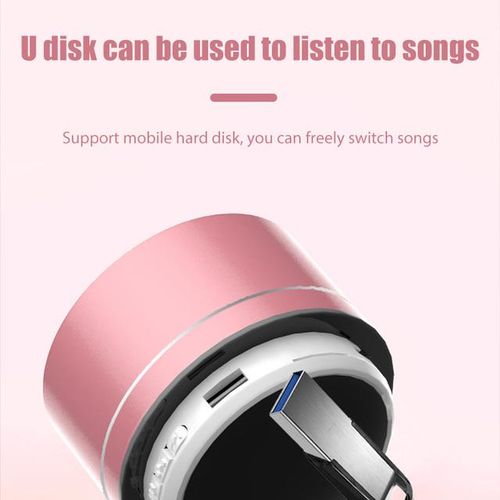Mnin Portable Bass Speakers Wirelwss Mini Portable Bluetooth Speakers For Iphone Samsung Huawei For Mp3 Ft Bluetooth Speaker