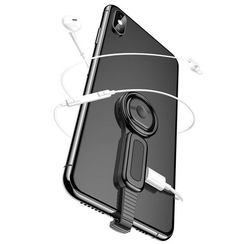 1 Pcs Adapter for Lightning to 3.5mm Audio Plug Ring Holder Durable Fast Charging New