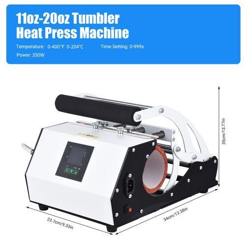 220V Tumbler Heat Press Machine For 11oz20oz Sublimation