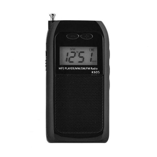 Aq General Kdka K605 Miniradio Stereo Fm Am Sw Mw Digital Tuning