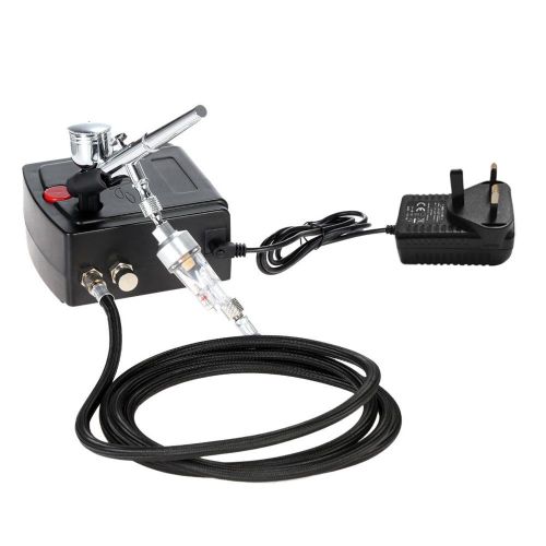 Professional Airbrush Air Compressor Kit for Art Painting Craft Cake Spraying Model Air Brush Nail Tool Set NO5111