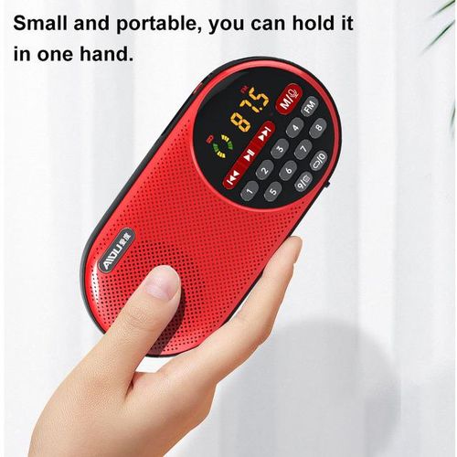 4000mah Rechargeable Fm Radio Portable Speaker Music