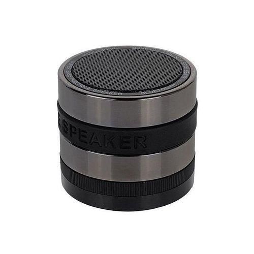BT Speaker Super Bass Bluetooth 2.1  EDR MP3 Speaker W Microphone FM Radio Blacksilver HTS