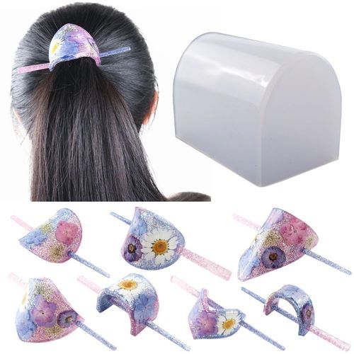 Silicone Hairpin Auxiliary  For Hair Clip Epoxy Resin