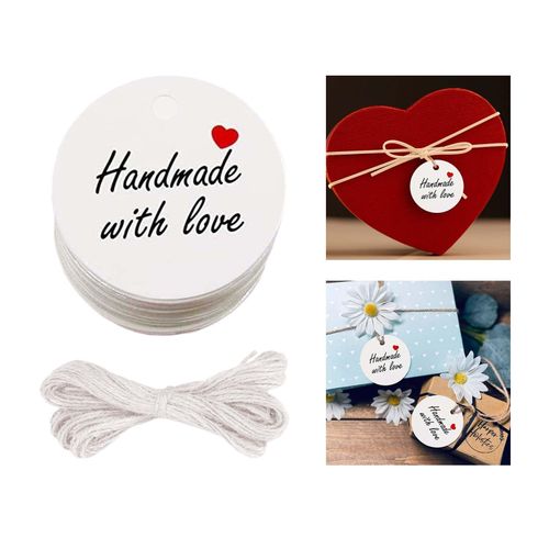 4 X 100Pcs  Gift Tags For Craft Making