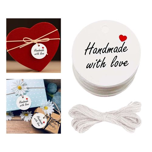 4 X 100Pcs  Gift Tags For Craft Making