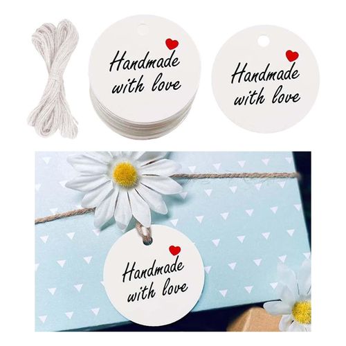 4 X 100Pcs  Gift Tags For Craft Making