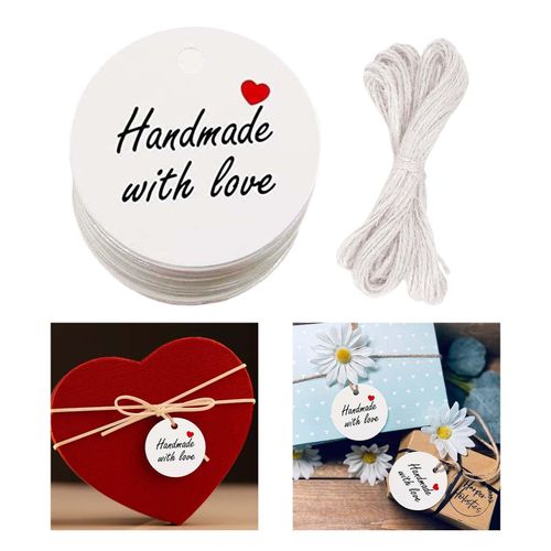 4 X 100Pcs  Gift Tags For Craft Making