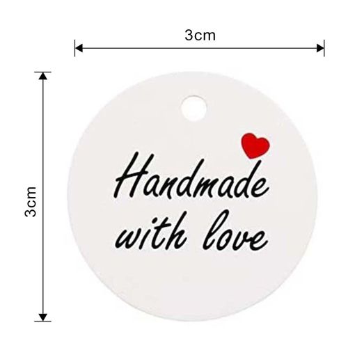 4 X 100Pcs  Gift Tags For Craft Making