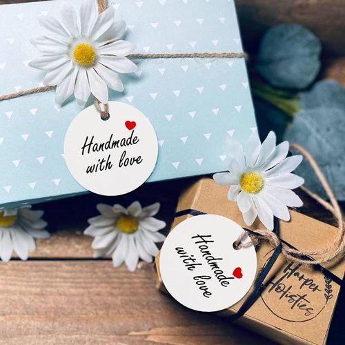4 X 100Pcs  Gift Tags For Craft Making