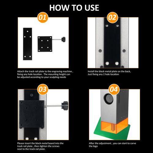 40W Alloy Laser Module Laser Engraving Module Laser Head