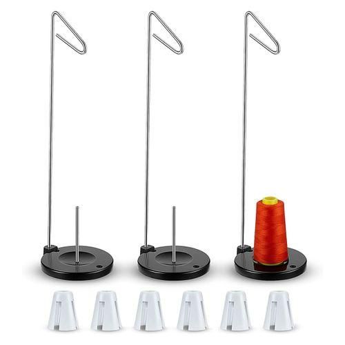 915 Generation 9 PCS Cone Thread Holder Adjustable Single Thread Spool Holder Single Thread Stand Kit and Coil Claw Thread Holder