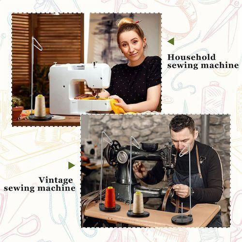 915 Generation 9 PCS Cone Thread Holder Adjustable Single Thread Spool Holder Single Thread Stand Kit and Coil Claw Thread Holder
