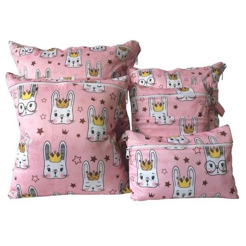 Five combinations Set waterproof diaper bag 40*45CM 30*36cm 28*30cm 20*25cm 15*22.5cm cycle use washable baby diaper bags