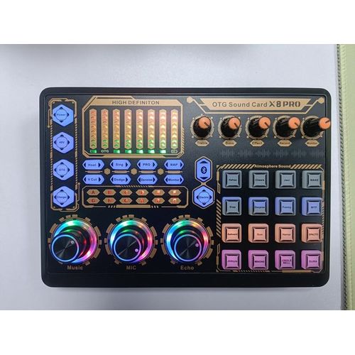 GAX-X8 New OTG Technology Quality X8 USB Sound External Smart Professional Connect Phone And