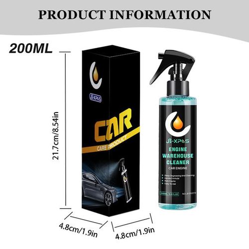 200ml Engine Bay Cleaner Powerful Decontamination For Engine Compartment Dust Grease Remover JB-XPCS 19-JB-19-200ml_Red