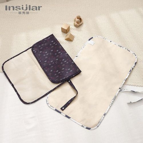 Waterproof Nylon Portable Baby Diaper Pad Diaper Bag Multifunctional Baby Diaper Changing Table for Mother Baby Supplies