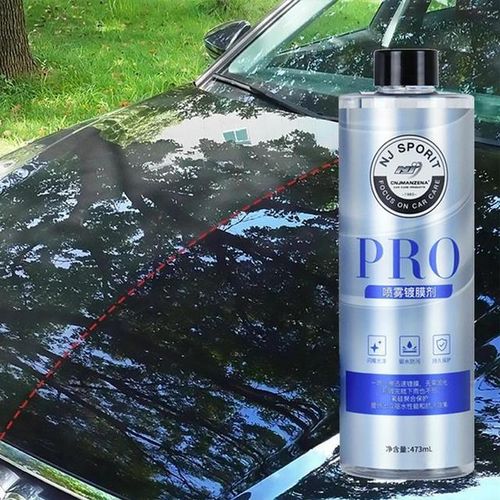 Quick Car Coating Spray Auto Shield Coating Car Paint Repair Nano Spray 473ml Anti Fouling Ceramic Coating Spray Cratch Remover-473ml_Red