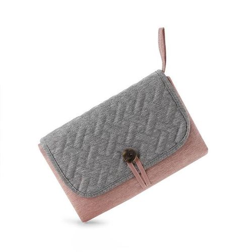 Foldable Baby Changing Mat Portable Diaper Bag Waterproof Mattress Changing Pad With Pocket Nappy Bag For Newborns Baby