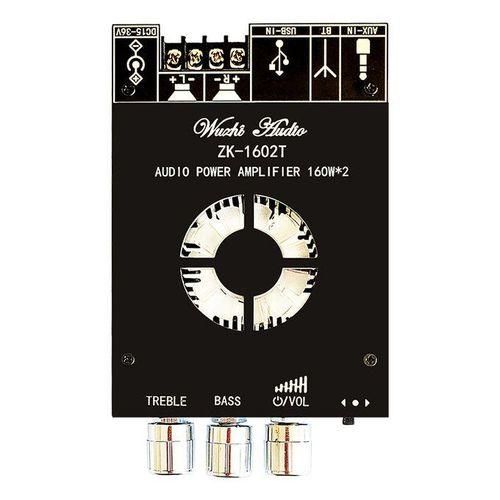 ZK1602T TDA7498E Bluetooth 5.0 Subwoofer Amplifier Board 2160W 2.0 Channel High Power Audio Stereo Amplifier Board BAMP