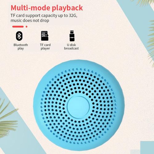 Portable Mini Wireless Bluetooth Speaker Portable Small Pocket-Sized Fm Function Support Tf / Usb /aux Speakers