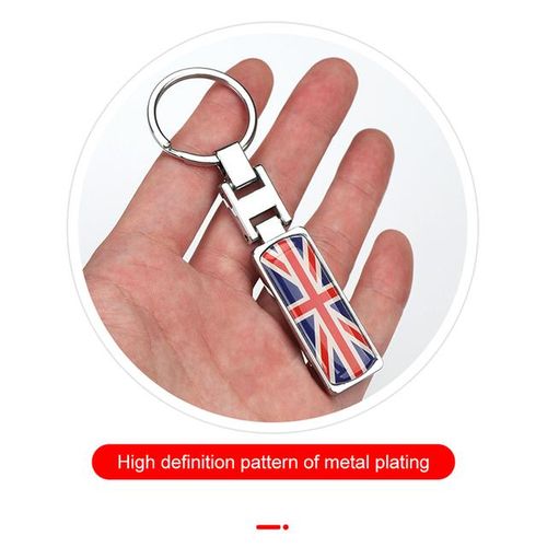 AUTCOAT Key Chain Metal Combination of Luxury Car Business Keychain, Power & Elegance Key Holder for Men & Women-12-ITA_Gold