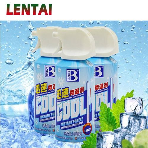 LENTAI 1Set Car Interior Dry Ice Air Cooling Spray Agent For Fiat Punto Volkswagen VW Polo Passat B7 B8 Golf 5 6 7 Tiguan Bora-1pcs_Blue