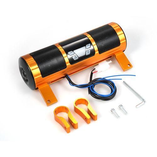Motorcycle Stereo Speaker, Waterproof BT MP3 Music Player