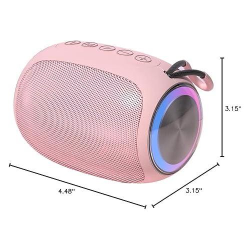 A66 Portable Wireless Bluetooth Speaker, Supports TF Card FM Radio AUX Playback Music - Black