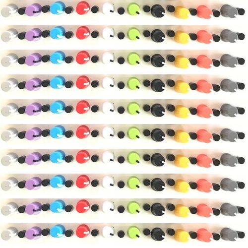 100pcs Rotary Knob NI For Traktor Kontrol Z1 Z2 S2 S4 S5 S8 DJ Controller Mixer you can chose the color you want