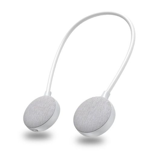 Other 2024 New Hanging Neck Bluetooth Speaker Fabric Portable Wireless Mini Sound Stereo Music Magic Ring Waterproof