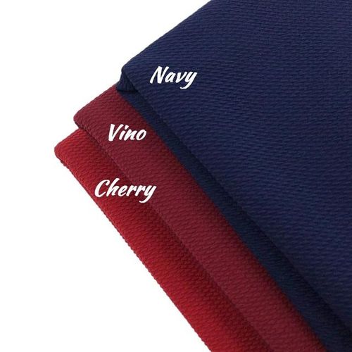 New Rainbow 50x150cm Plain Dyed 230g Textured Liverpool Bubble Fabric For Bows Crafts Sewing Diy Clothes