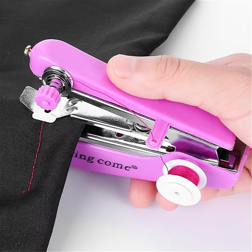 Mini Portable Manual Sewing Machine - Handheld Multifunctional Pocket Tailor Tool For Home Use - No Electricity Required