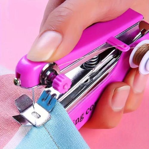 Mini Portable Manual Sewing Machine - Handheld Multifunctional Pocket Tailor Tool For Home Use - No Electricity Required