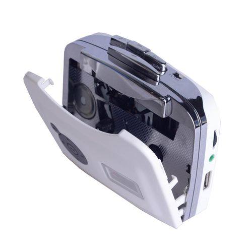 Cassette Player Built-In Mic /Audio Music Cassette Tape No PC Required