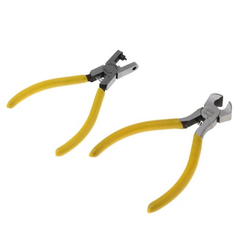 2mm Dia Hand Held Single Hole Puncher Watch Leather Strap Belt Punch