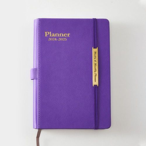 With 2 Pieces Stickers 2025-2026 Planner A5 Size