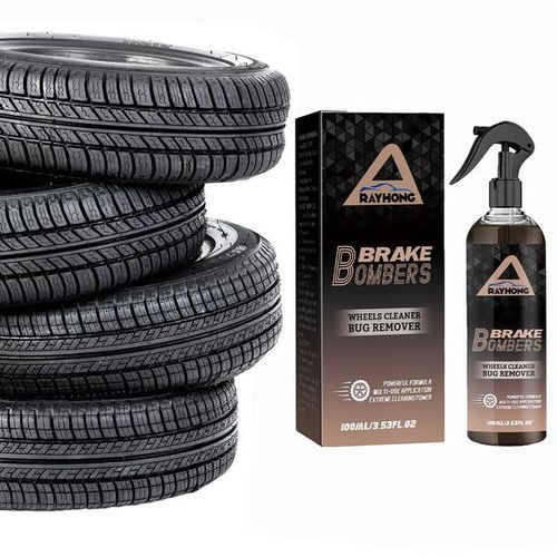 100ml Rust Removal Spray Long Lasting Car Tire Brightener Tire Refurbishing Agent for Auto Wheel Care-