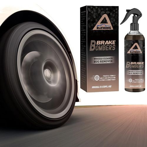 100ml Rust Removal Spray Long Lasting Car Tire Brightener Tire Refurbishing Agent for Auto Wheel Care-