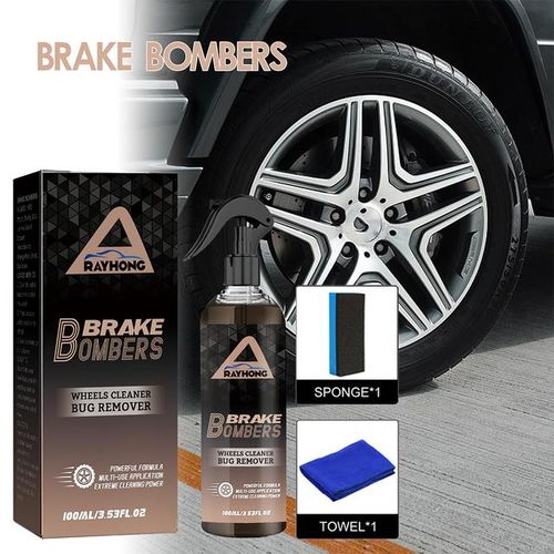 100ml Rust Removal Spray Long Lasting Car Tire Brightener Tire Refurbishing Agent for Auto Wheel Care-