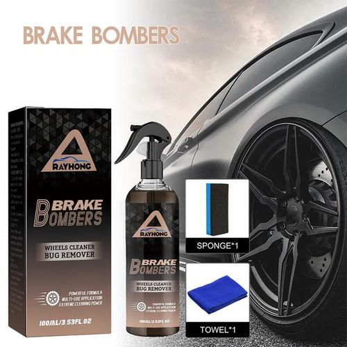 100ml Rust Removal Spray Long Lasting Car Tire Brightener Tire Refurbishing Agent for Auto Wheel Care-