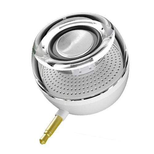 Powstro 3.5mm Mini Portable Speaker Rechargeable Loudspeaker Powerful Clear Bass Plug And Play For Iphone Ipad Samsung Lap Pc