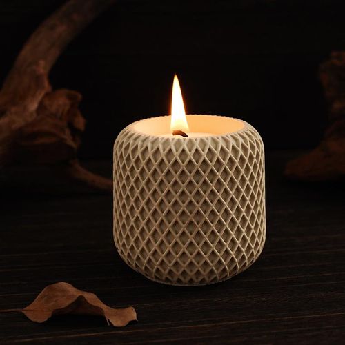 Candle Jar Silicone Molds Diy Cement Storage Jar Diy Candle Cup Pottery Mould Concrete Resin Art Making Supplies Decor