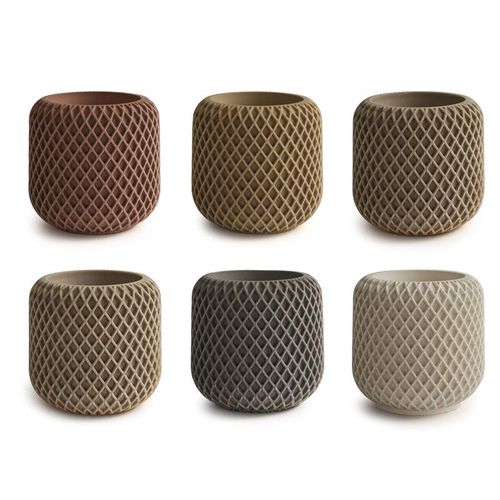 Candle Jar Silicone Molds Diy Cement Storage Jar Diy Candle Cup Pottery Mould Concrete Resin Art Making Supplies Decor