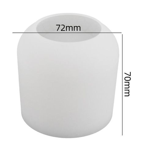 Candle Jar Silicone Molds Diy Cement Storage Jar Diy Candle Cup Pottery Mould Concrete Resin Art Making Supplies Decor