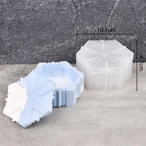 Gypsum Ornaments Jars Bottles Silicone Molds Diy Cement Storage Jar Pottery Mould Concrete Art Making Supplies Decor