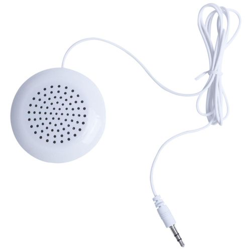 good 3.5mm Portable Mini Speaker Pad for MP3 MP4 CD Phone Whi