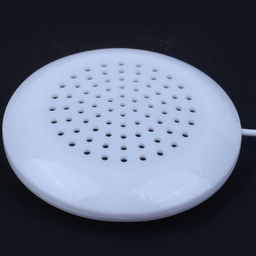 good 3.5mm Portable Mini Speaker Pad for MP3 MP4 CD Phone Whi