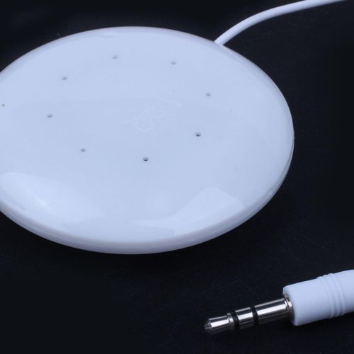 good 3.5mm Portable Mini Speaker Pad for MP3 MP4 CD Phone Whi